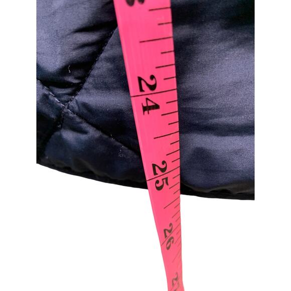 J Crew Mercantile Navy Black Quilted Layering Vest Size XS - Picture 7 of 7